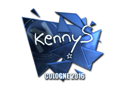 Sticker | kennyS | Cologne 2016 | Foil