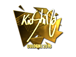 Sticker | kioShiMa | Cologne 2016 | Gold