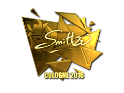 Sticker | SmithZz | Cologne 2016 | Gold