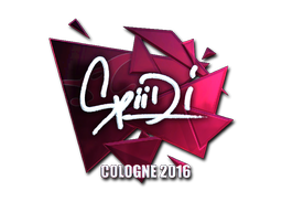 Sticker | Spiidi | Cologne 2016 | Foil