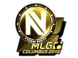 Sticker | Team EnVyUs | MLG Columbus 2016 | Gold