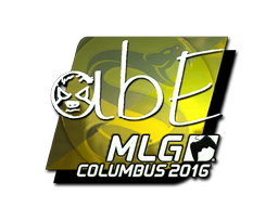 Sticker | abE | MLG Columbus 2016 | Foil