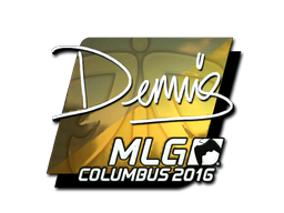 Sticker | dennis | MLG Columbus 2016 | Foil