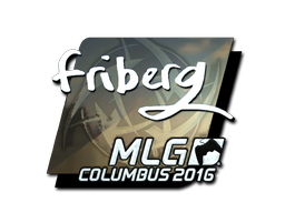 Sticker | friberg | MLG Columbus 2016 | Foil