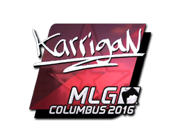 Sticker | karrigan | MLG Columbus 2016 | Foil