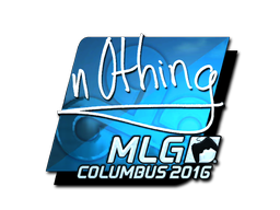 Sticker | n0thing | MLG Columbus 2016 | Foil
