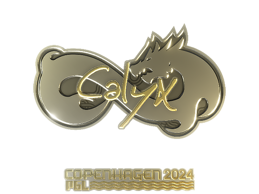 Sticker | Calyx | Copenhagen 2024 | Gold