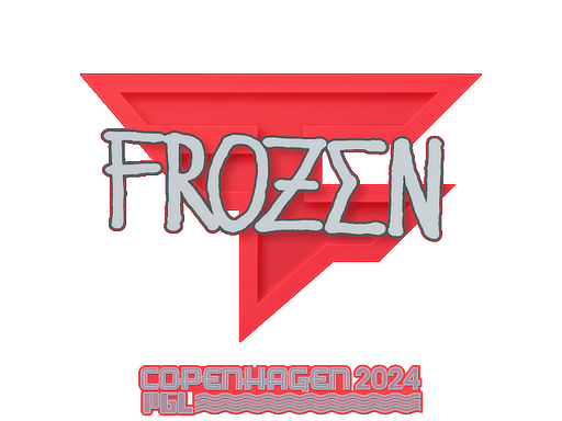 Sticker | frozen | Copenhagen 2024 | Default