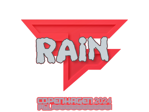 Sticker | rain | Copenhagen 2024 | Default