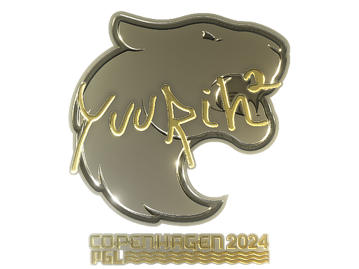 Sticker | yuurih | Copenhagen 2024 | Gold