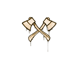 Sealed Graffiti | X-Axes | Desert Amber