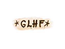 Sealed Graffiti | GLHF | Desert Amber