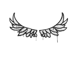 Sealed Graffiti | Take Flight | Shark White