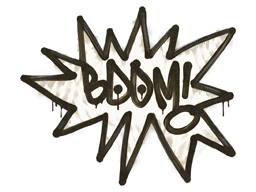 Sealed Graffiti | BOOM | Dust Brown