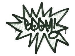 Sealed Graffiti | BOOM | Cash Green