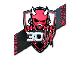 Sticker | 3DMAX | Katowice 2015 | Foil