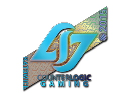 Sticker | Counter Logic Gaming | Katowice 2015 | Holo