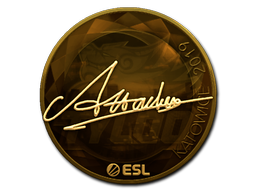Sticker | Attacker | Katowice 2019 | Gold