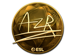 Sticker | AZR | Katowice 2019 | Gold