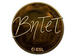 Sticker | BnTeT | Katowice 2019 | Gold