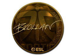 Sticker | Brollan | Katowice 2019 | Gold