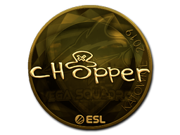 Sticker | chopper | Katowice 2019 | Gold