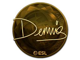 Sticker | dennis | Katowice 2019 | Gold