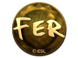 Sticker | fer | Katowice 2019 | Gold