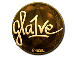 Sticker | gla1ve | Katowice 2019 | Gold