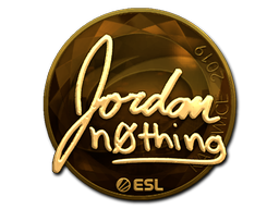 Sticker | n0thing | Katowice 2019 | Gold