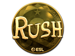 Sticker | RUSH | Katowice 2019 | Gold