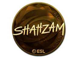 Sticker | ShahZaM | Katowice 2019 | Gold