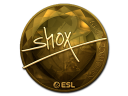 Sticker | shox | Katowice 2019 | Gold
