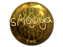 Sticker | smooya | Katowice 2019 | Gold