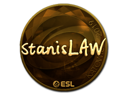 Sticker | stanislaw | Katowice 2019 | Gold