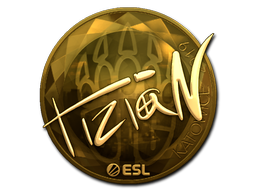 Sticker | tiziaN | Katowice 2019 | Gold