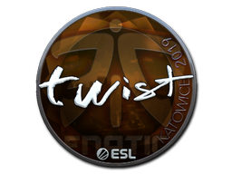 Sticker | twist | Katowice 2019 | Foil