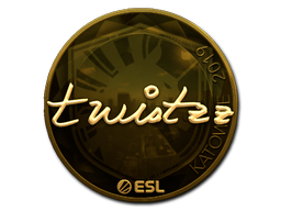 Sticker | Twistzz | Katowice 2019 | Gold