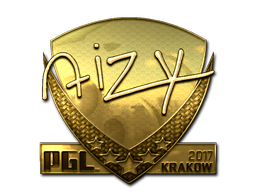 Sticker | aizy | Krakow 2017 | Gold