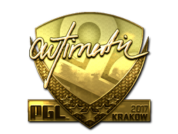 Sticker | autimatic | Krakow 2017 | Gold