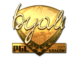 Sticker | byali | Krakow 2017 | Gold