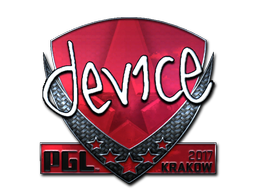 Sticker | device | Krakow 2017 | Foil