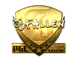Sticker | FalleN | Krakow 2017 | Gold