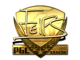 Sticker | felps | Krakow 2017 | Gold
