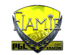 Sticker | flamie | Krakow 2017 | Foil
