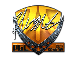 Sticker | flusha | Krakow 2017 | Foil