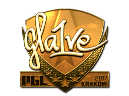 Sticker | gla1ve | Krakow 2017 | Gold