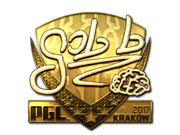 Sticker | gob b | Krakow 2017 | Gold