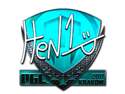 Sticker | HEN1 | Krakow 2017 | Foil