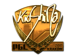 Sticker | kioShiMa | Krakow 2017 | Gold